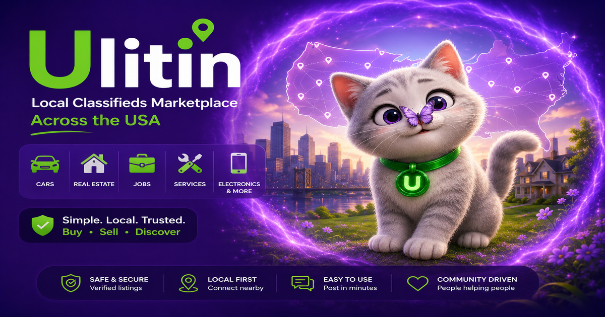 Ulitin — Local Classifieds Marketplace in the USA