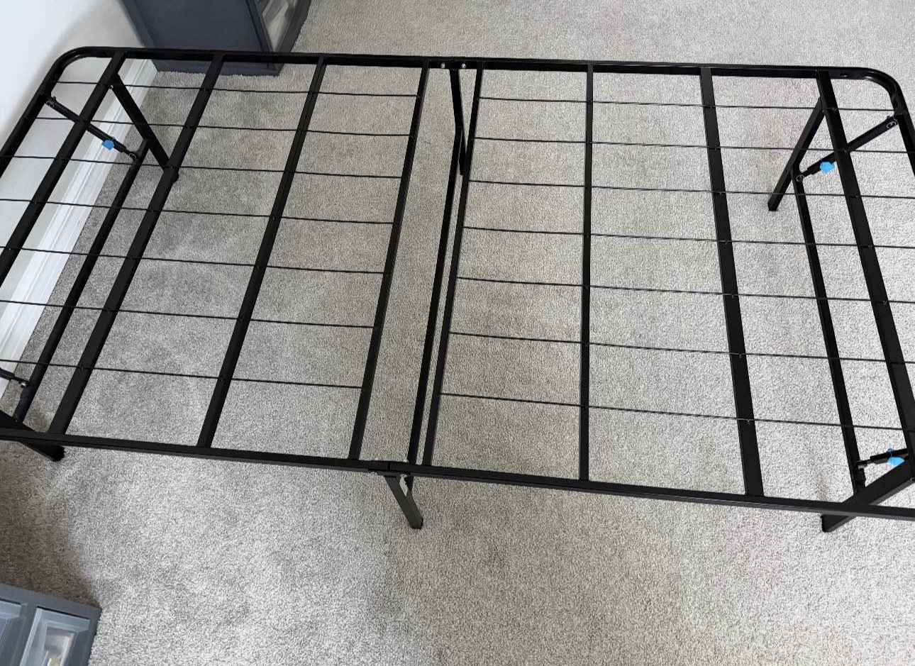 Twin Metal Bed Frame Platform Base – Like New
