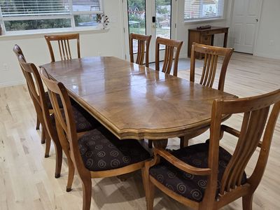 Dining table with chairs