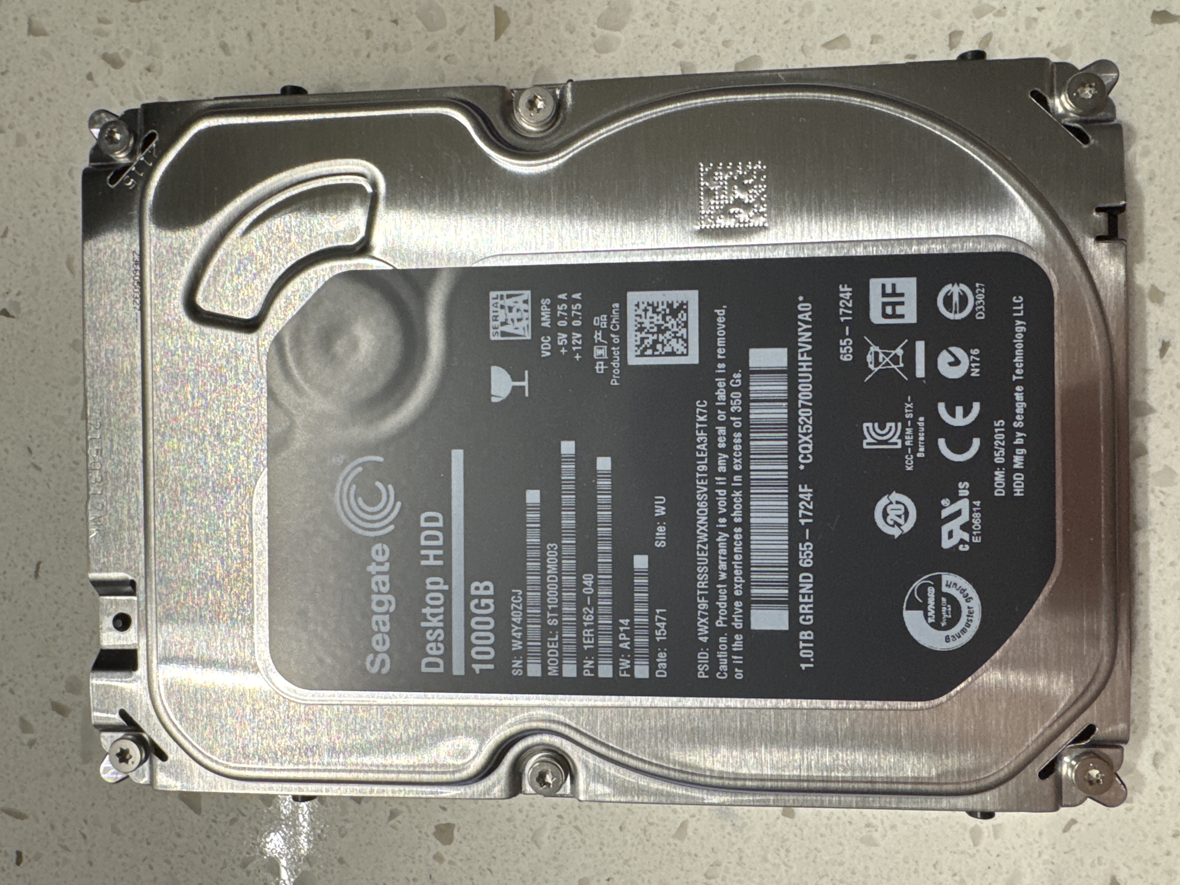Internal SATA Hard Drive